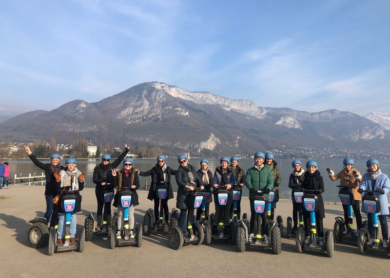 Balade en Segway à Annecy pour un Team building