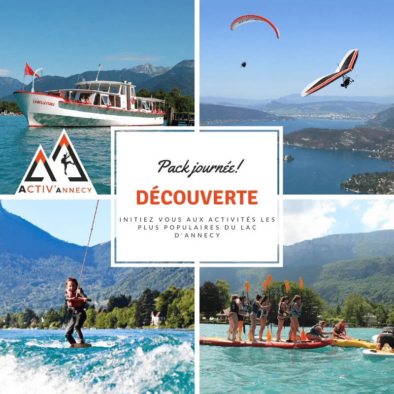 Pack journée d'activités découverte à Annecy