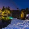 Spa privatif dans un tonneau géant face au lac de Val Cenis