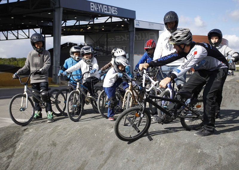 Cours de BMX à Annecy
