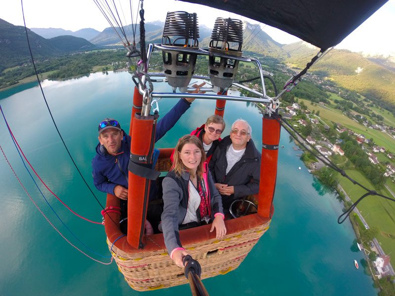 Vol privatif en montgolfière