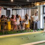 pétanque et bar entre amis à Annecy