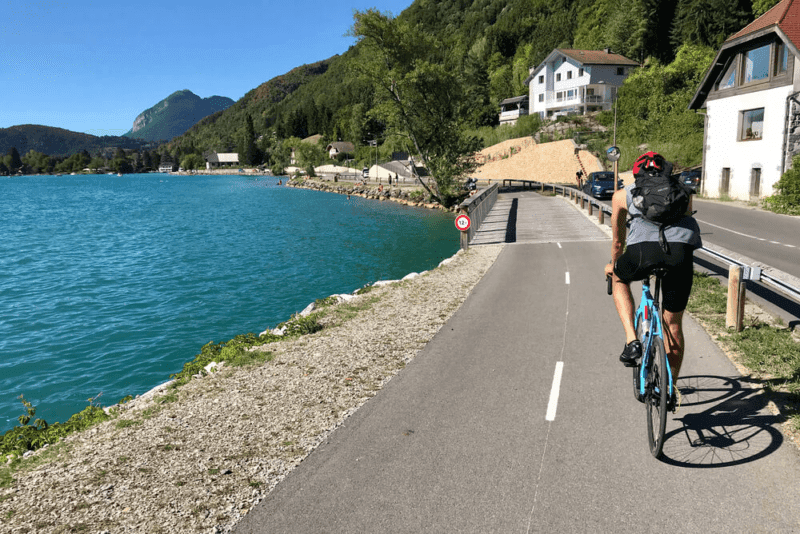 Piste cyclable Annecy