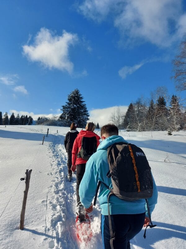 Randonnée guidée raquettes Activ'Annecy